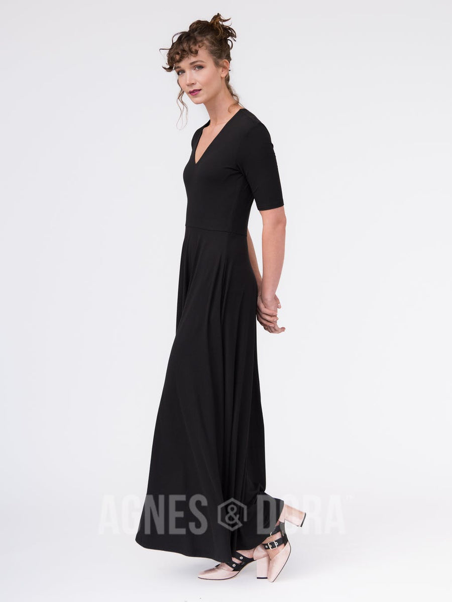Agnes & Dora™ Essential Maxi Dress Black – Shop Agnes & Dora with Briana