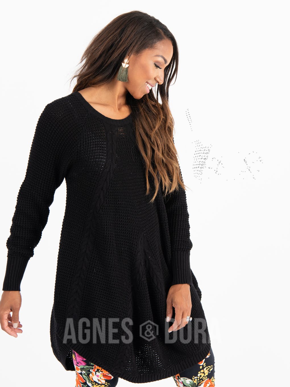 Agnes and dora cable pullover store
